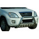 Кенгурятник WT003 (нерж.) d60 з написом для Chery Tiggo 1