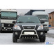 Кенгурятник WT003 (нерж.) d60 з написом для Chery Tiggo 1