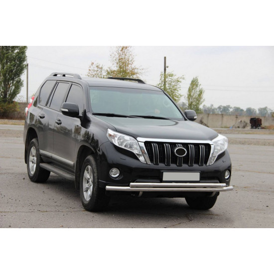 Передній захист ST014 (нерж) 60/60 мм для Toyota Land Cruiser Prado 150