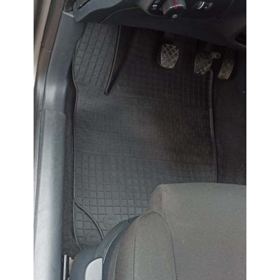 Гумові килимки (4 шт, Polytep) для Seat Ibiza 2002-2009 рр