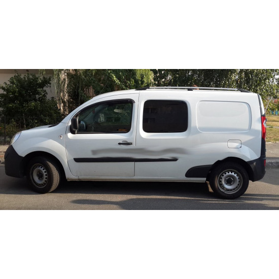 Рейлінги хром Стандартна база, Пластикові ніжки для Renault Kangoo 2008-2020 рр