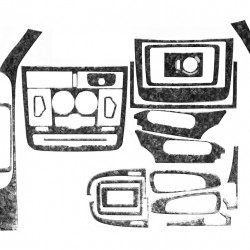 Накладки на панель Meric (передня частина) 2004-2006, Дерево для Mercedes Viano рр