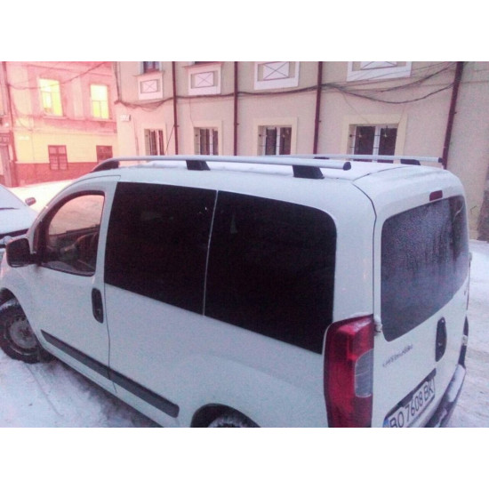 Рейлінги Skyport Grey V2 для Fiat Fiorino/Qubo 2008-2024 рр