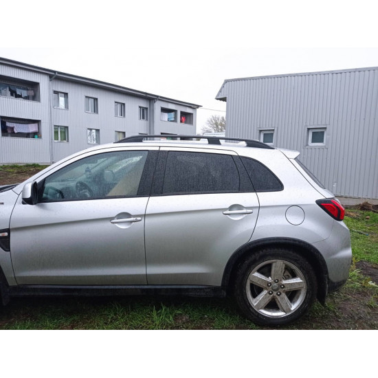 Рейлінги Skyport Black (2 шт) для Mitsubishi ASX 2010-2023 рр