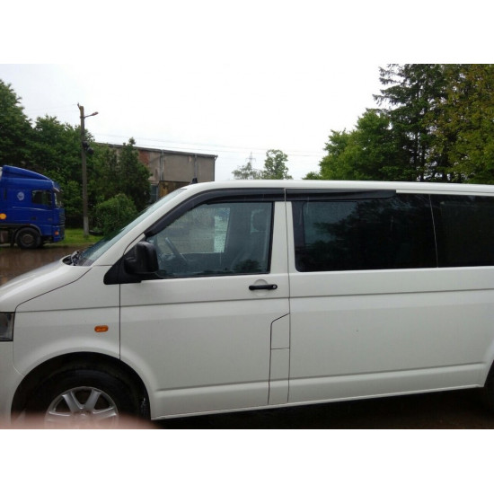 Вітровики (4 шт., Sunplex Sport) для Volkswagen T5 Transporter 2003-2010 рр