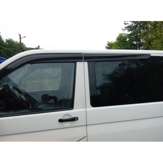 Вітровики (4 шт., Sunplex Sport) для Volkswagen T5 Transporter 2003-2010 рр