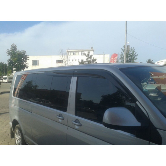 Вітровики (4 шт., Sunplex Sport) для Volkswagen T5 Caravelle 2004-2010 рр