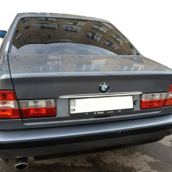 Хром планка над номером (нерж.) для BMW 5 серія E-34 1988-1995 рр