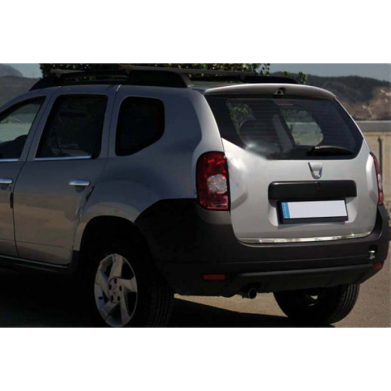 Кромка багажника (нерж.) Carmos - Турецька сталь для Dacia Duster 2008-2018 рр