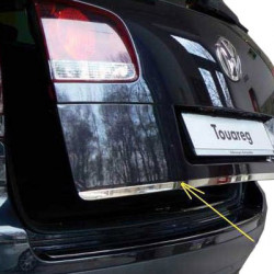 Кромка кришки багажника (нерж) Carmos - Турецька сталь для Volkswagen Touareg 2002-2010 рр