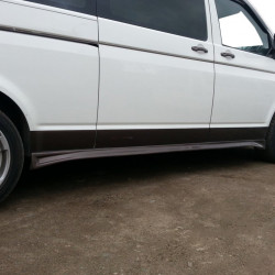 Бокові пороги V1 (під фарбування) Коротка база для Volkswagen T5 Multivan 2003-2010 рр