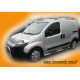 Бічні труби Ø70 (2 шт., Нерж.) для Fiat Fiorino/Qubo 2008-2024 рр