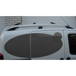 Рейлінги, колір Хром Пластикові ніжки для Fiat Fiorino/Qubo 2008-2024 рр
