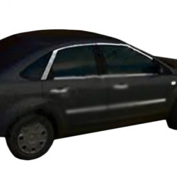 Верхня окантовка скла HB (6 шт, нерж.) для Ford Focus II 2005-2008 рр