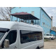 Рейлінги DD (2 шт., алюм) 265 см, Чорний мат для Fiat Ducato 1995-2006 рр