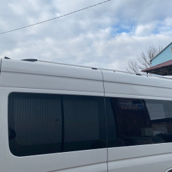 Рейлінги DD (2 шт., алюм) 265 см, Хром для Fiat Ducato 1995-2006 рр