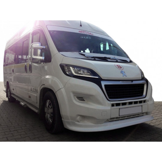 Передня накладка 2014-2024 (вузька, під фарбування) для Peugeot Boxer 2006-2024 та 2014-2024 рр