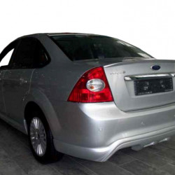 Накладка на задній бампер Sedan (під фарбування) для Ford Focus II 2005-2008 рр