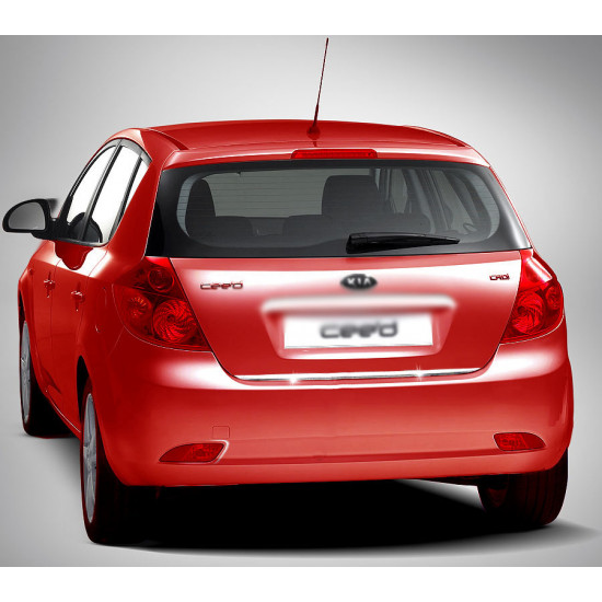 Кромка багажника (HB, нерж.) для Kia Ceed 2007-2012 рр