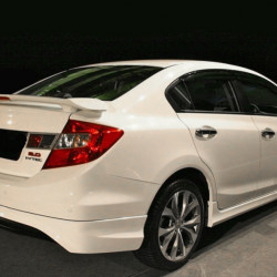 Бокові пороги (під фарбування) для Honda Civic Sedan IX 2011-2016 рр