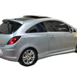 Спойлер 2-дверний (під фарбування) для Opel Corsa D 2007-2014 рр