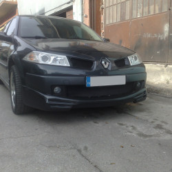 Передня накладка на бампер 2006-2009 (під фарбування) для Renault Megane II рр