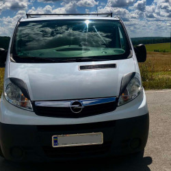 Вії Porshe-style Чорний мат для Renault Trafic 2001-2015 рр