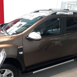 Бокові пороги Duru (2 шт, алюміній ) для Renault Duster 2018-2024 рр