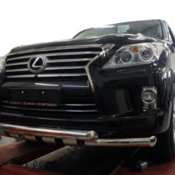 Передній захист Gronder (2008-2015 нерж) для Lexus LX570/450d