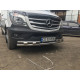 Передня нижня дуга Shark (нерж.) 2013-2024 для Mercedes Sprinter W906 рр