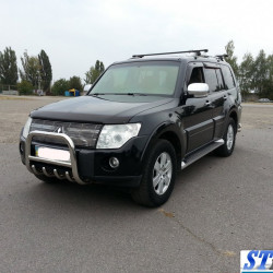 Кенгурятник QT006 (нерж.) 51 мм для Mitsubishi Pajero Wagon III