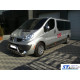 Кенгурятник WT003-4 (нерж.) З написом для Opel Vivaro 2001-2015 рр