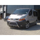 Кенгурятник WT003-4 (нерж.) Без напису для Renault Trafic 2001-2015 рр