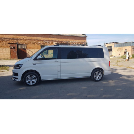 Нижня одинарна губа ST008 (нерж) 51 мм для Volkswagen T6 Нижня одинарна губа ST008 (нерж) 51 мм для Volkswagen T6