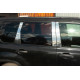 Молдинг дверних стійок (8 шт, нерж) для Nissan X-trail T31 2007-2014рр