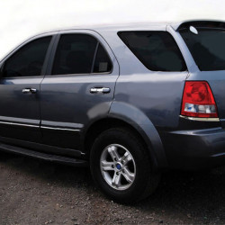 Кромка багажника (нерж.) Carmos - Турецька сталь для Kia Sorento 2002-2009 рр