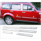 Молдинг дверей (нерж) для Dodge Nitro 2007-2024 рр Молдинг дверей (нерж) для Dodge Nitro 2007-2024 рр