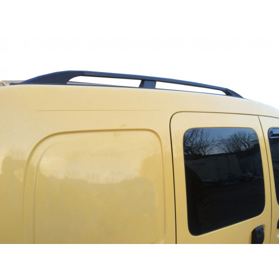 Рейлінги Чорні Стандартна база, Чавунні ніжки для Renault Kangoo 1998-2008 рр Рейлінги Чорні Стандартна база, Чавунні ніжки для Renault Kangoo 1998-2008 рр
