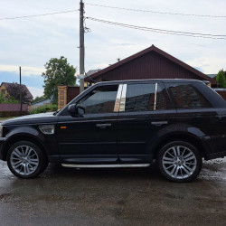 Молдинг на дверні стійки (нерж) для Range Rover Sport 2005-2013рр