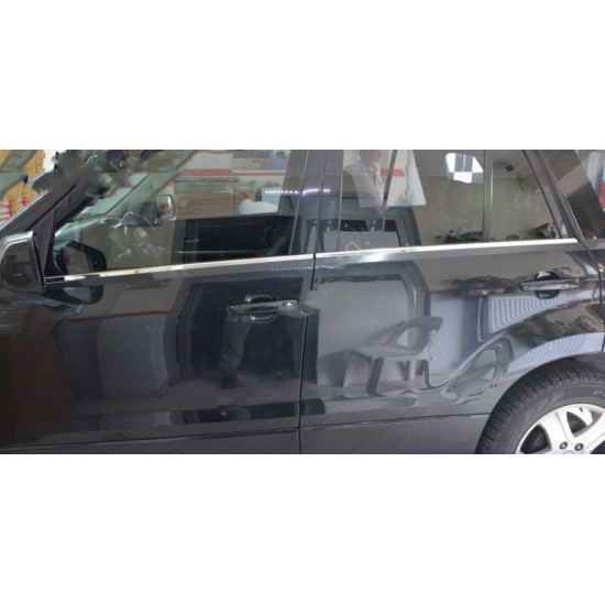 Окантовка вікон (4 шт, нерж) для Suzuki Grand Vitara 2005-2017 рр Окантовка вікон (4 шт, нерж) для Suzuki Grand Vitara 2005-2017 рр