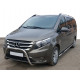 Бічні труби 2 шт., нерж.) d60, Довга база для Mercedes Vito / V-class W447 2014-2024 рр