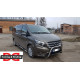 Бічні труби 2 шт., нерж.) d60, Довга база для Mercedes Vito / V-class W447 2014-2024 рр