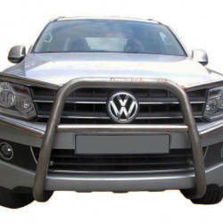 Кенгурятник WT011 (нерж) для Volkswagen Amarok 2010-2022 рр