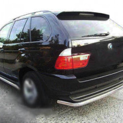 Бічні труби Special (2 шт., нерж) для BMW X5 E-53 1999-2006 рр