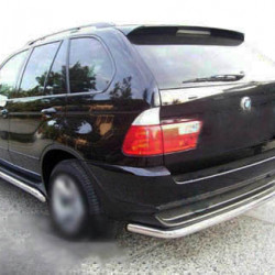 Задній захист Special (нерж) для BMW X5 E-53 1999-2006 рр