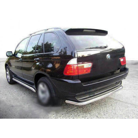 Задній захист Special (нерж) для BMW X5 E-53 1999-2006 рр