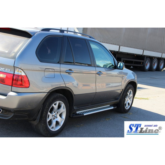 Задній захист Special (нерж) для BMW X5 E-53 1999-2006 рр