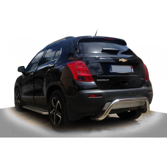 Задня дуга AK007 (нерж.) для Chevrolet Trax 2012-2024 рр