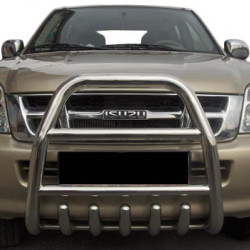 Передній захист QT007 (нерж.) для Isuzu D-Max 2011-2019 рр