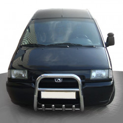 Кенгурятник QT006 (нерж) для Peugeot Expert 1996-2007 років